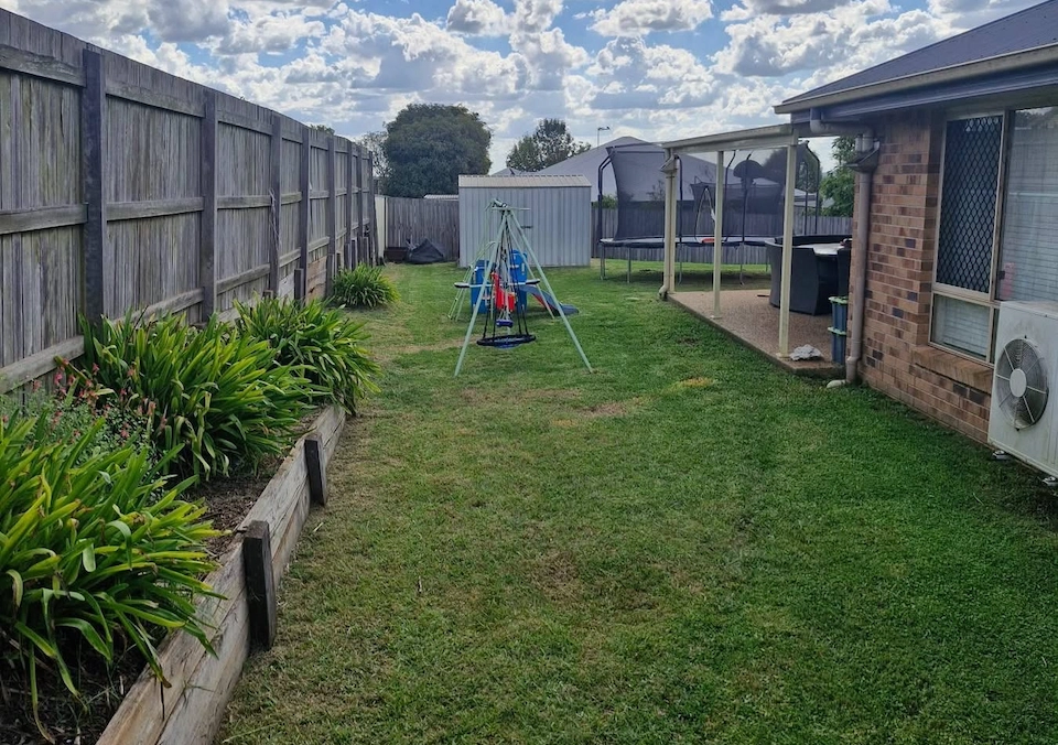 Beautiful garden care and landscaping